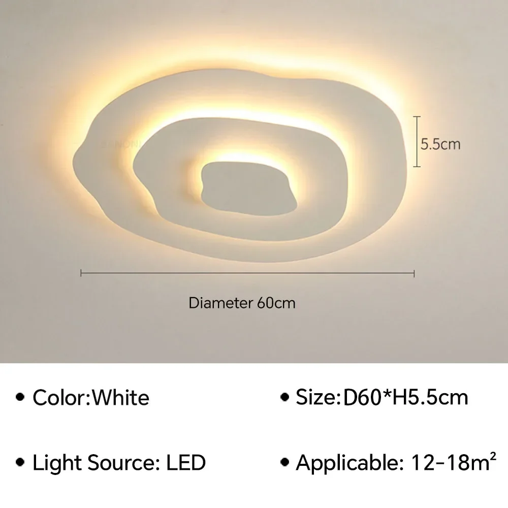 Modern Flush Mount Ceiling Light - Image 10
