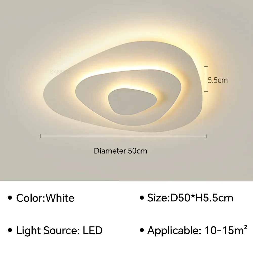Modern Flush Mount Ceiling Light - Image 13