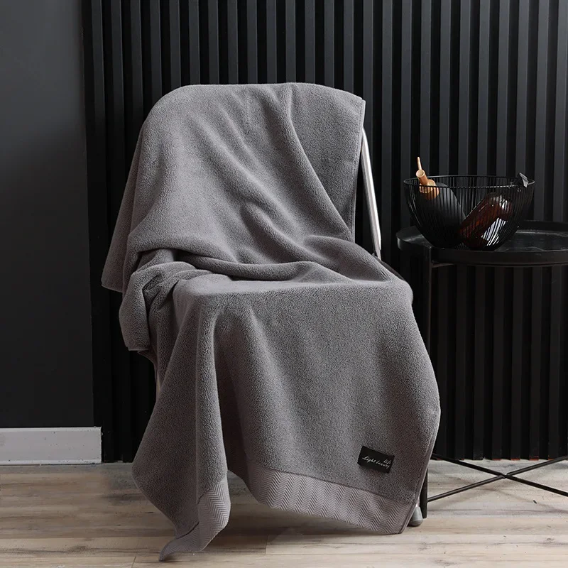 Striped Egyptian Cotton Bath Towel - Image 7